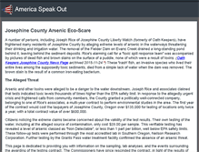 Tablet Screenshot of americaspeakout.com